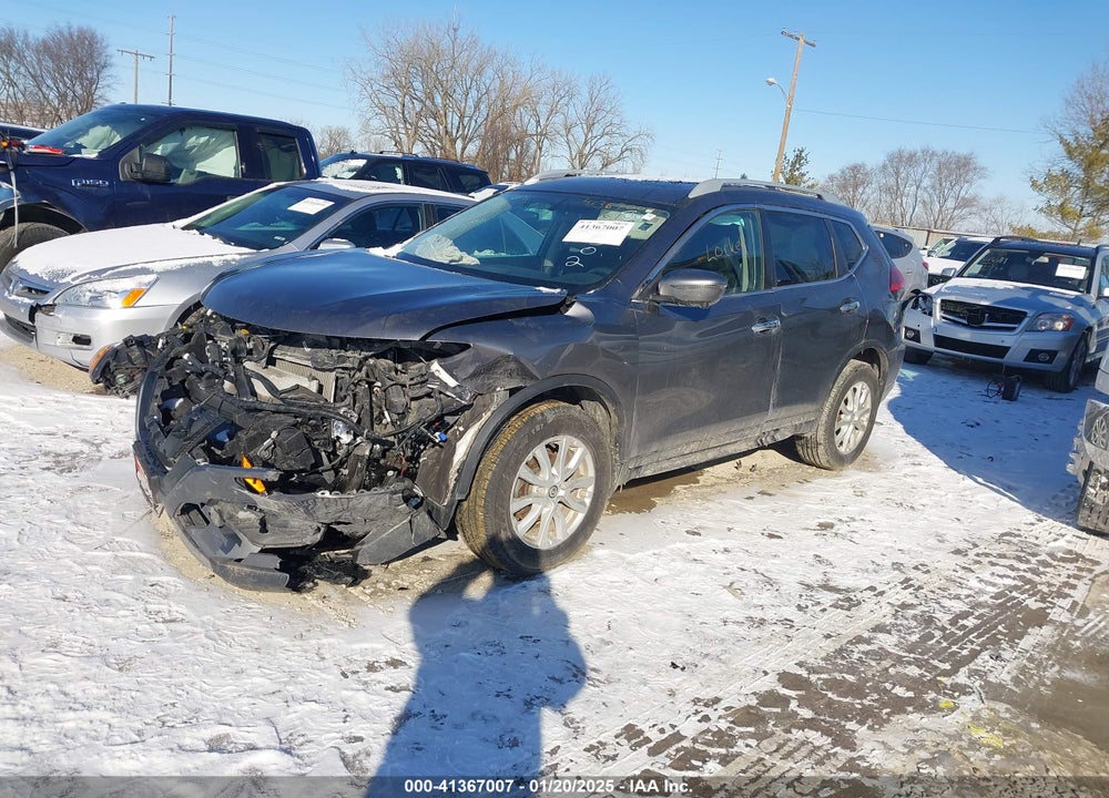 2017 NISSAN ROGUE SV VIN: 5N1AT2MV6HC837502