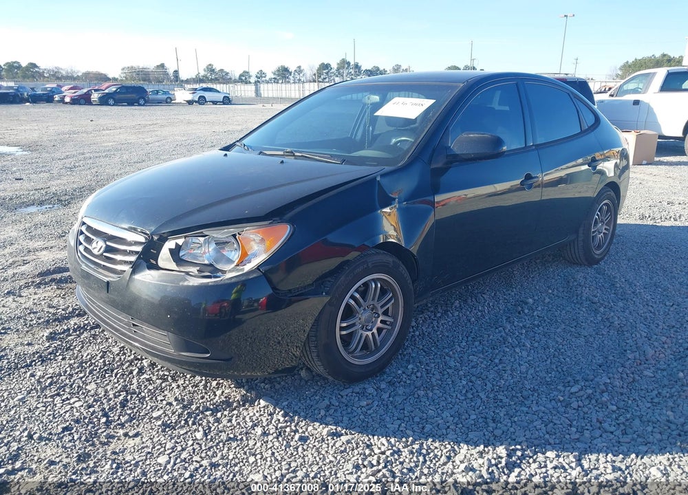 2010 HYUNDAI ELANTRA BLUE VIN: KMHDU4AD3AU935338