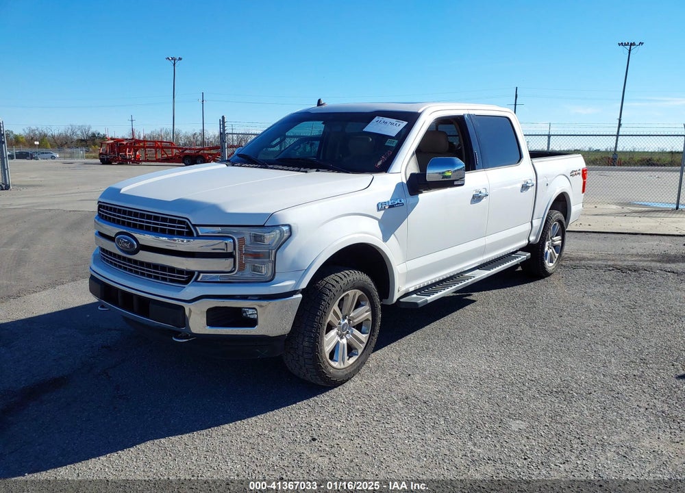 2019 FORD F-150 LARIAT VIN: 1FTEW1E46KKE28572
