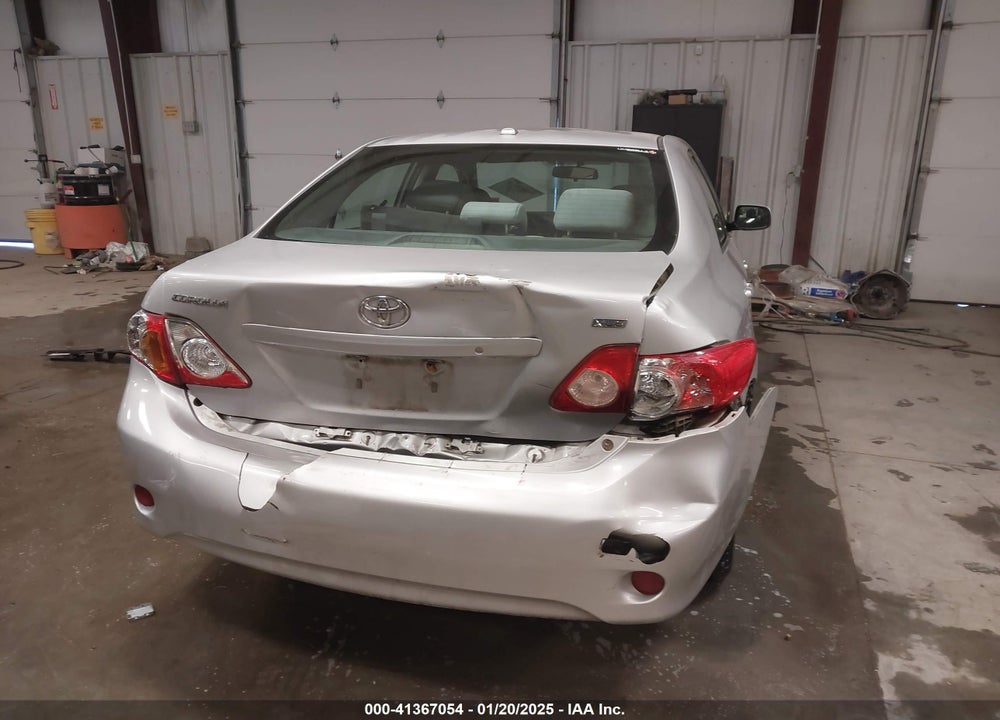 2009 TOYOTA COROLLA XLE VIN: 2T1BU40E59C125093