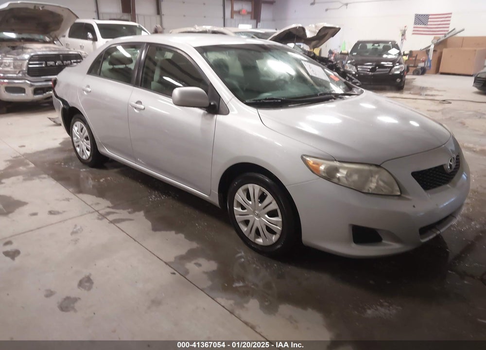 2009 TOYOTA COROLLA XLE VIN: 2T1BU40E59C125093