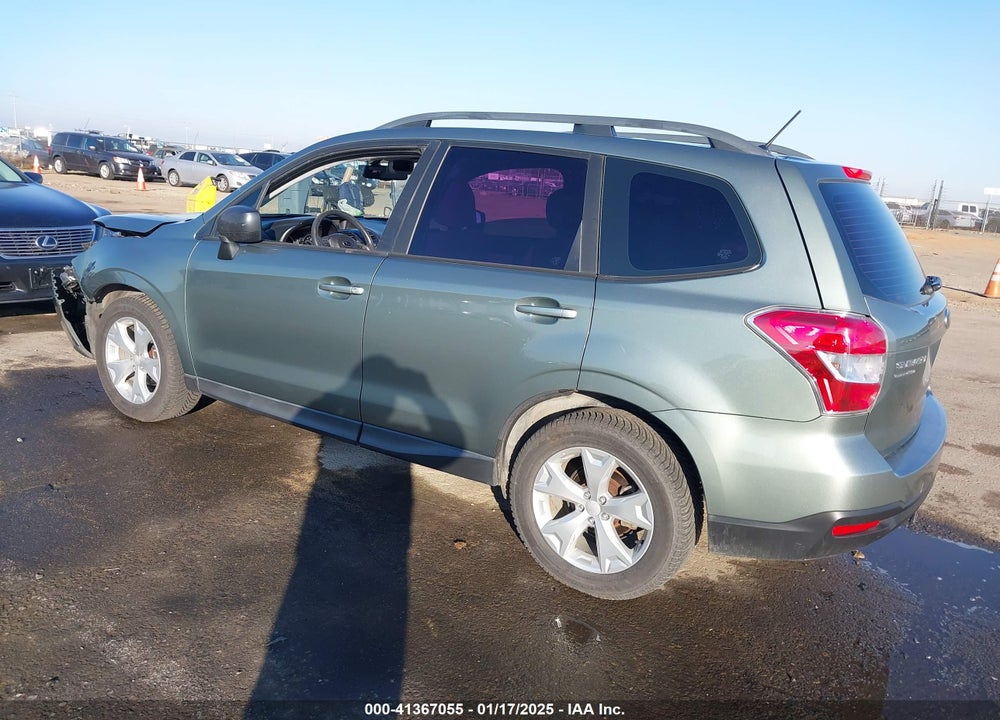 2015 SUBARU FORESTER 2.5I VIN: JF2SJABC1FH455082