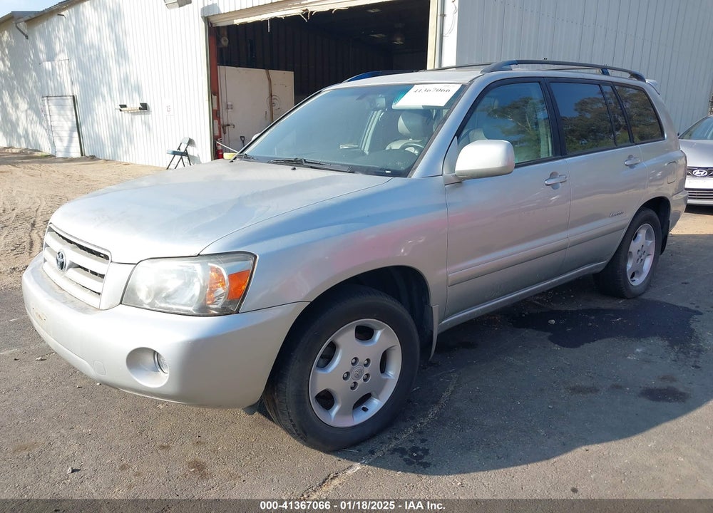2007 TOYOTA HIGHLANDER LIMITED V6 VIN: JTEDP21A670137868