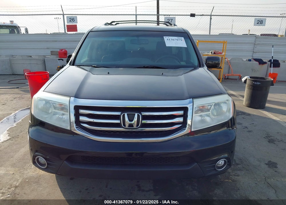2012 HONDA PILOT TOURING VIN: 5FNYF3H97CB023934