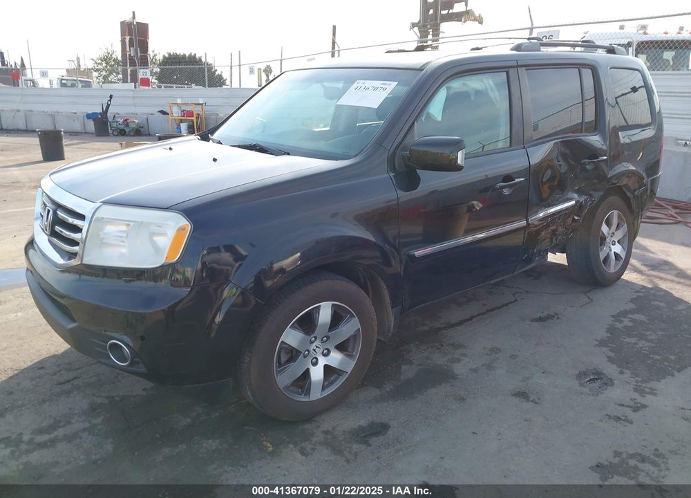 2012 HONDA PILOT TOURING VIN: 5FNYF3H97CB023934