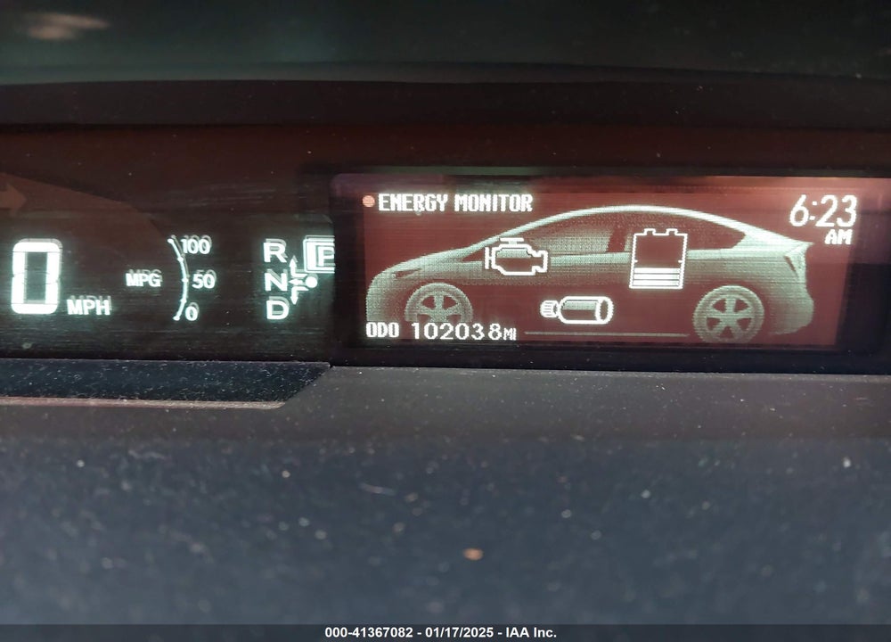2013 TOYOTA PRIUS TWO VIN: JTDKN3DU4D5592391