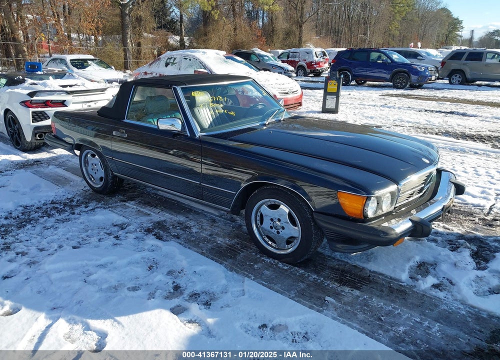 1987 MERCEDES-BENZ 560 SL VIN: WDBBA48D9HA056155