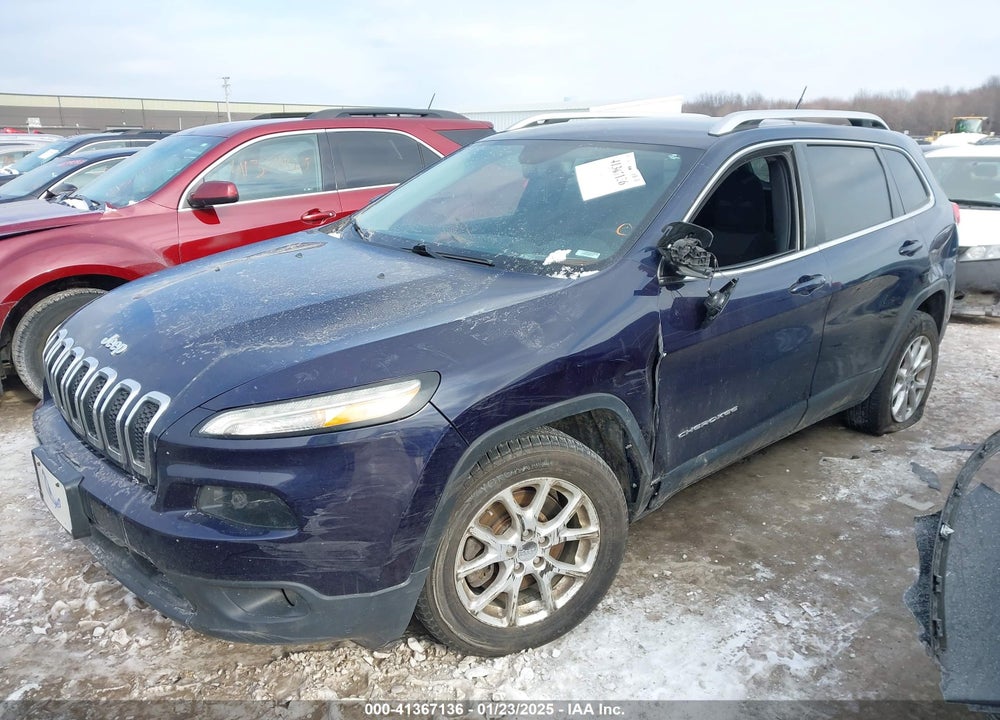 2015 JEEP CHEROKEE LATITUDE VIN: 1C4PJLCBXFW596752