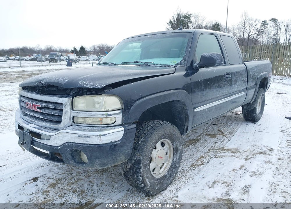 2003 GMC SIERRA 1500 SLT VIN: 1GTEK19T83Z355050