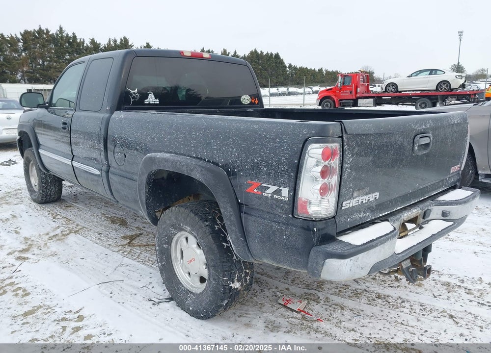2003 GMC SIERRA 1500 SLT VIN: 1GTEK19T83Z355050