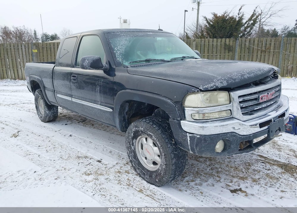 2003 GMC SIERRA 1500 SLT VIN: 1GTEK19T83Z355050