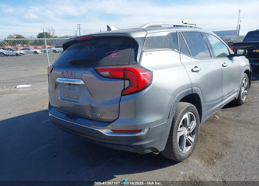 2020 GMC TERRAIN AWD SLT VIN: 3GKALVEVXLL234090