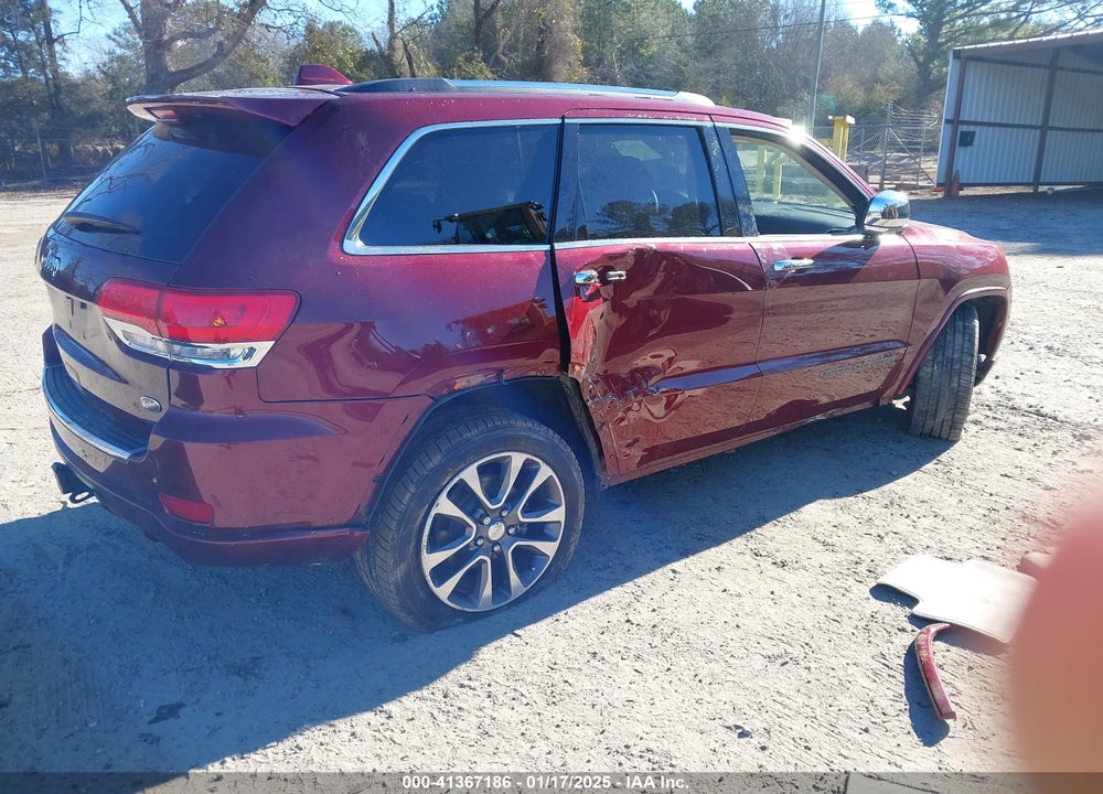 2017 JEEP GRAND CHEROKEE VIN: 1C4RJECG7HC823478