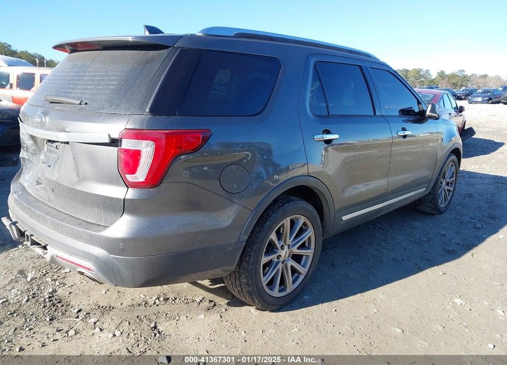2017 FORD EXPLORER LIMITED VIN: 1FM5K7F84HGE18842