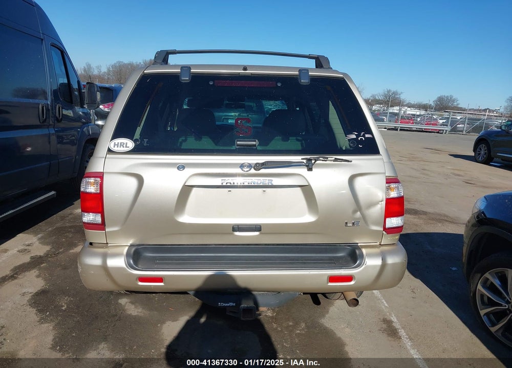 2002 NISSAN PATHFINDER VIN: JN8DR09Y02W719026