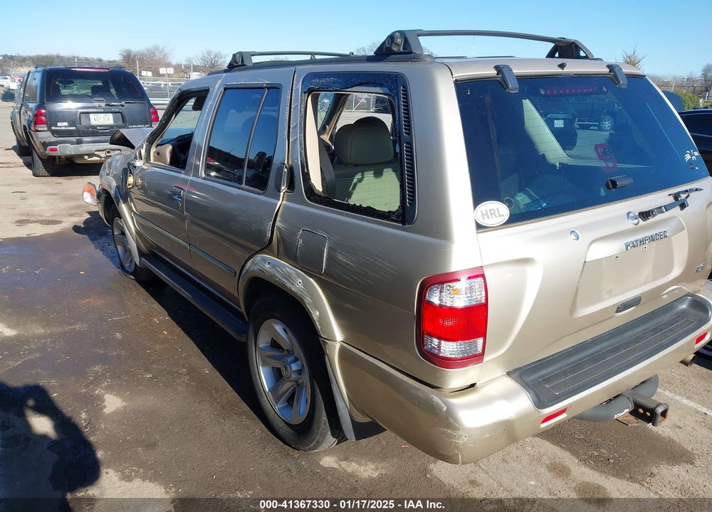 2002 NISSAN PATHFINDER VIN: JN8DR09Y02W719026
