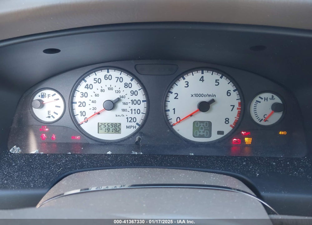 2002 NISSAN PATHFINDER VIN: JN8DR09Y02W719026