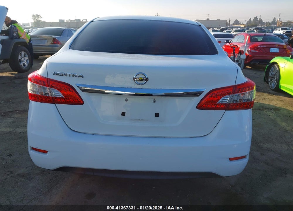 2015 NISSAN SENTRA S VIN: 3N1AB7AP5FY365293