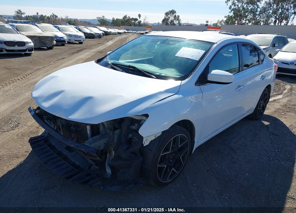 2015 NISSAN SENTRA S VIN: 3N1AB7AP5FY365293