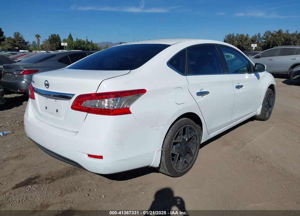 2015 NISSAN SENTRA S VIN: 3N1AB7AP5FY365293