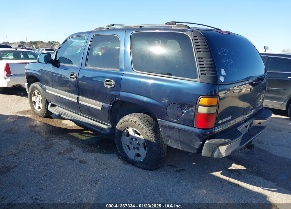 2004 CHEVROLET TAHOE LS VIN: 1GNEC13V04R234318