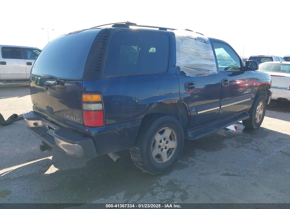 2004 CHEVROLET TAHOE LS VIN: 1GNEC13V04R234318