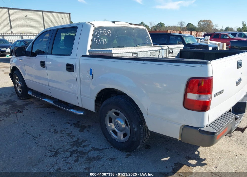2008 FORD F-150 VIN: 1FTRW12W08FB89898