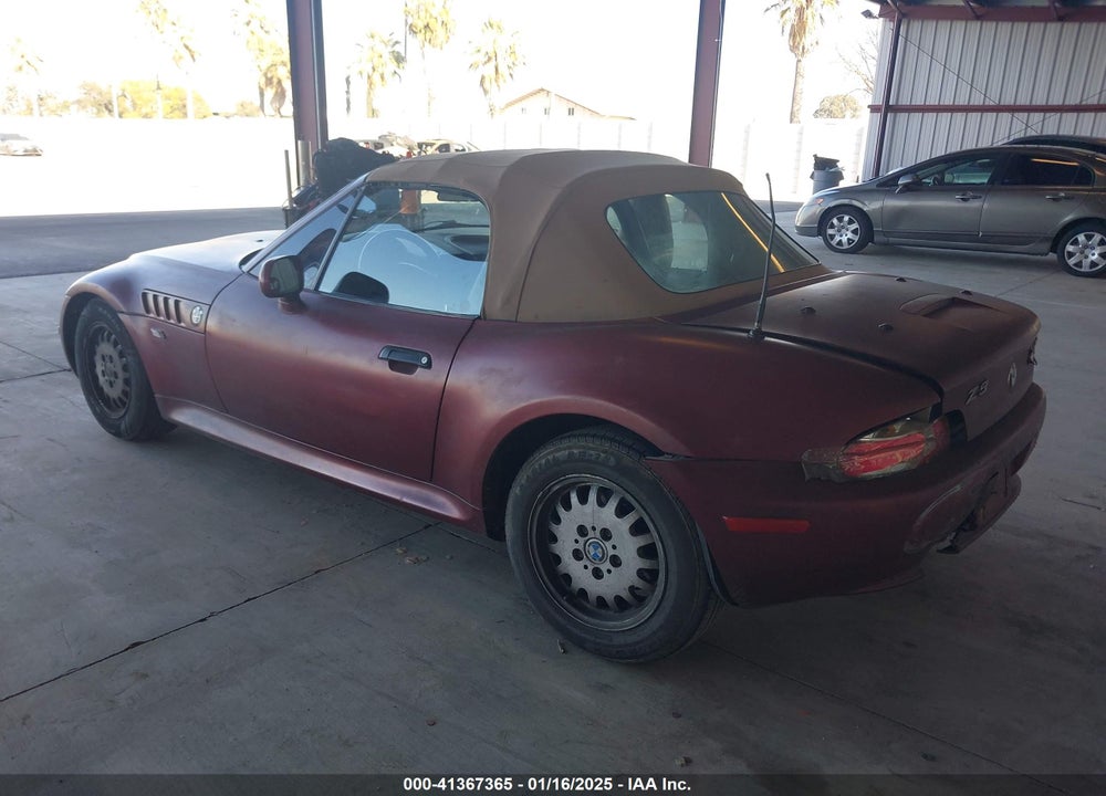 2000 BMW Z3 2.8 VIN: 4USCH3343YLF43193