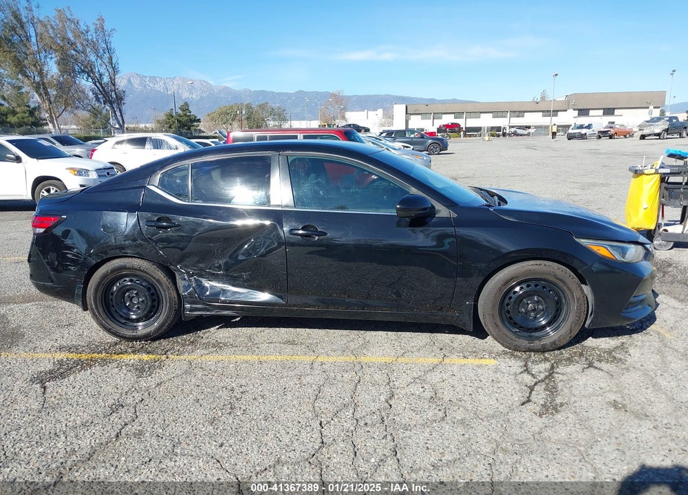 2021 NISSAN SENTRA VIN: 3N1AB8BV8MY278312