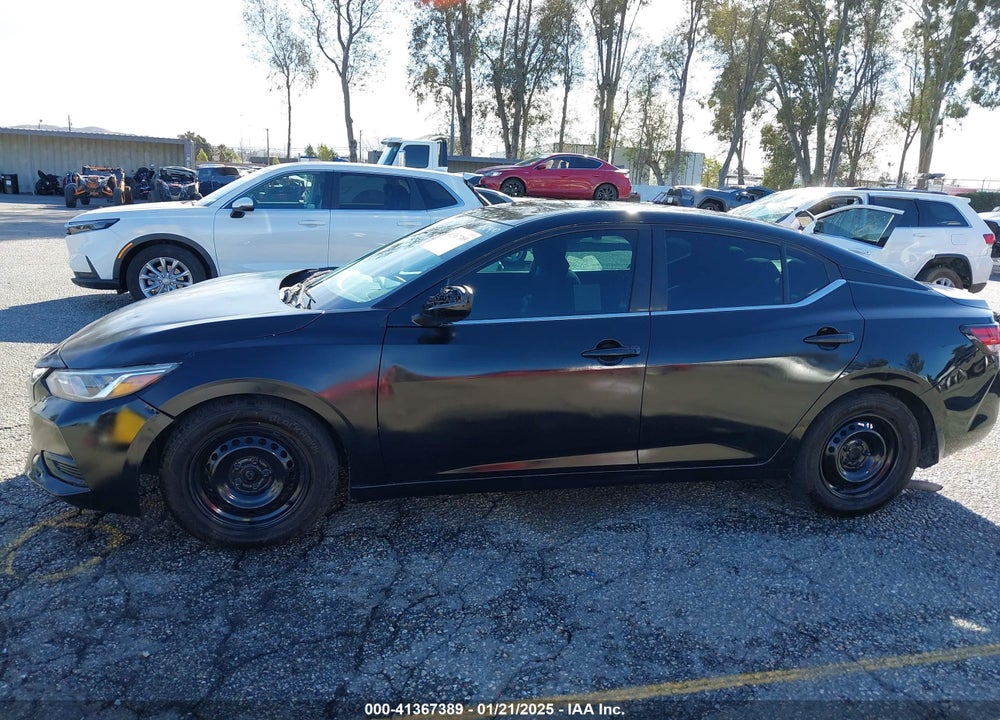 2021 NISSAN SENTRA VIN: 3N1AB8BV8MY278312