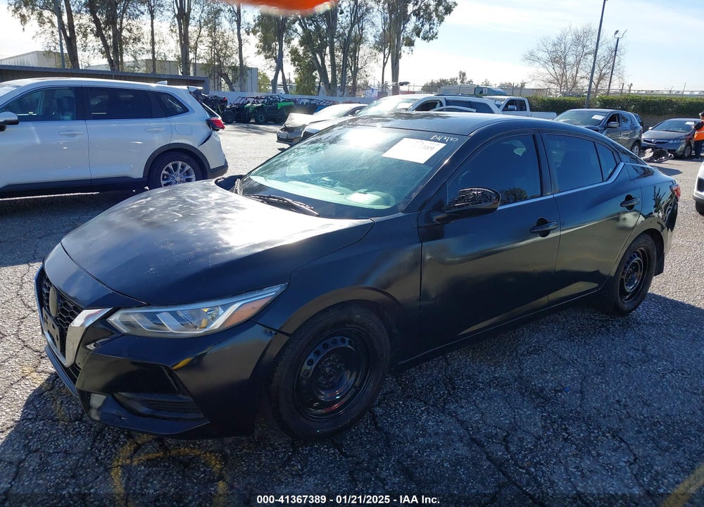 2021 NISSAN SENTRA VIN: 3N1AB8BV8MY278312