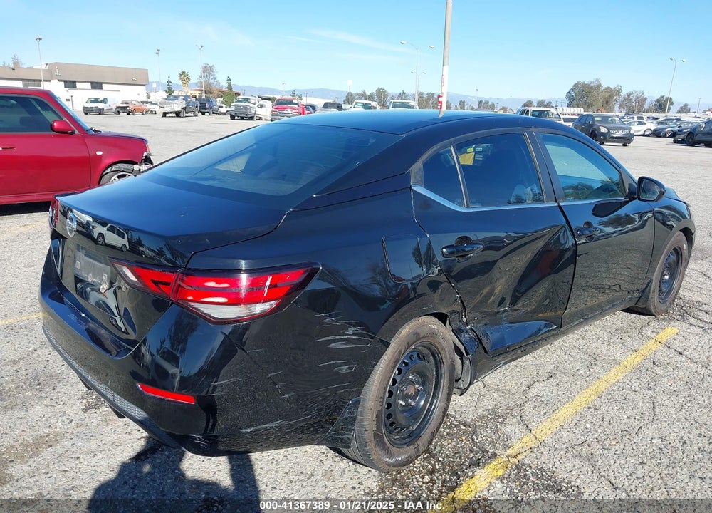 2021 NISSAN SENTRA VIN: 3N1AB8BV8MY278312