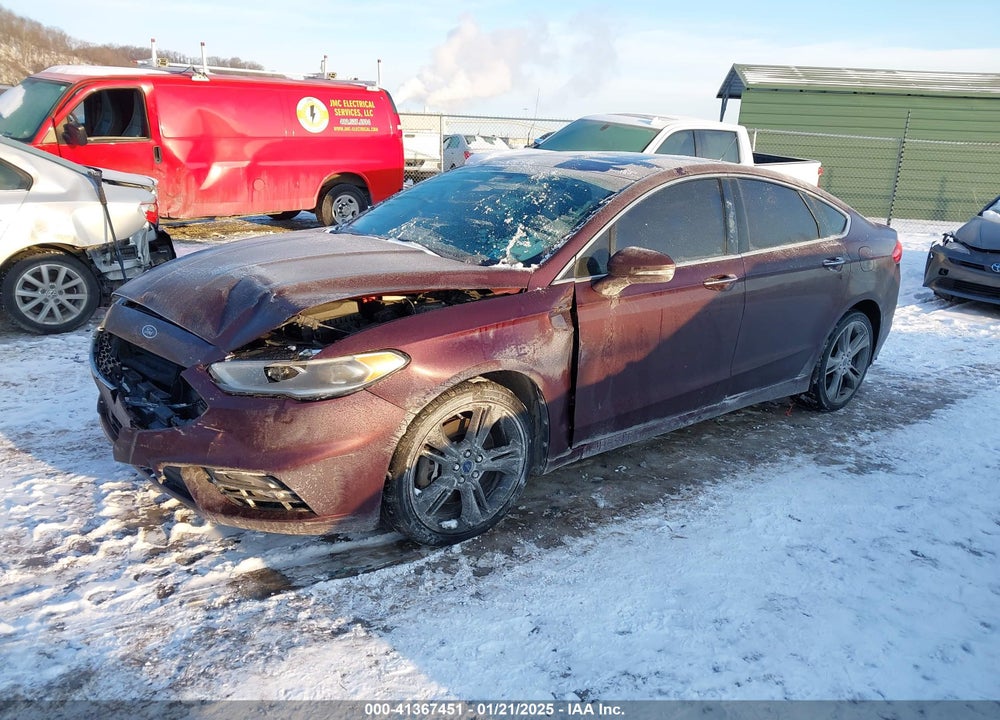 2017 FORD FUSION SPORT VIN: 3FA6P0VP5HR245454