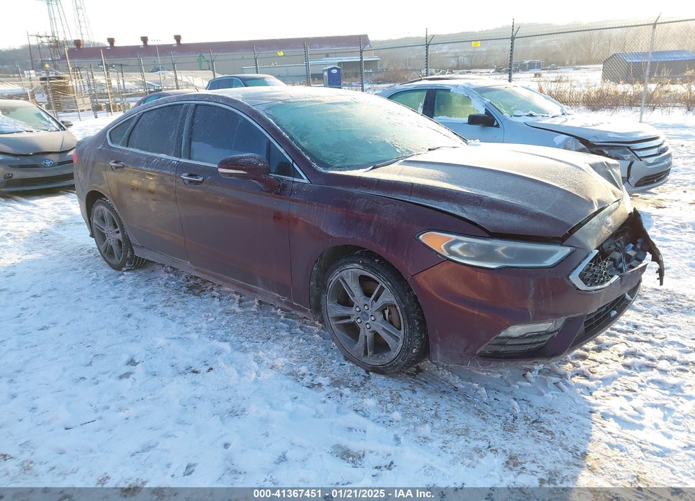2017 FORD FUSION SPORT VIN: 3FA6P0VP5HR245454