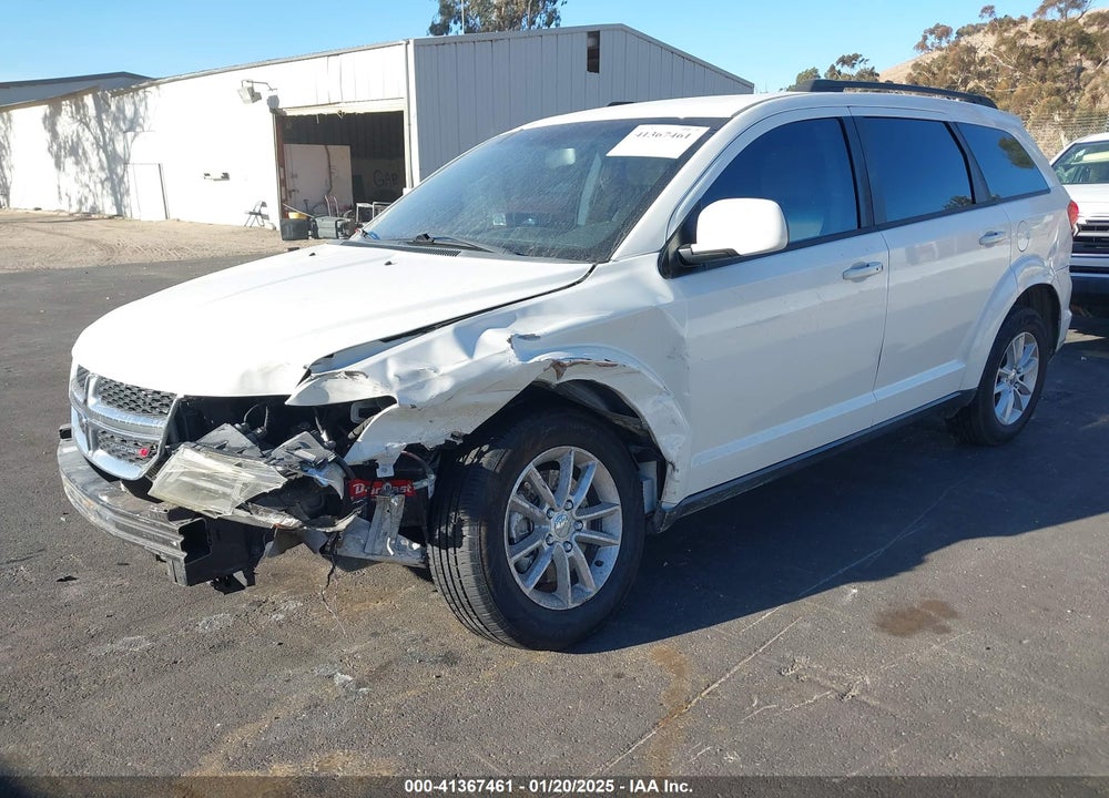 2016 DODGE JOURNEY VIN: 3C4PDCBG9GT192644