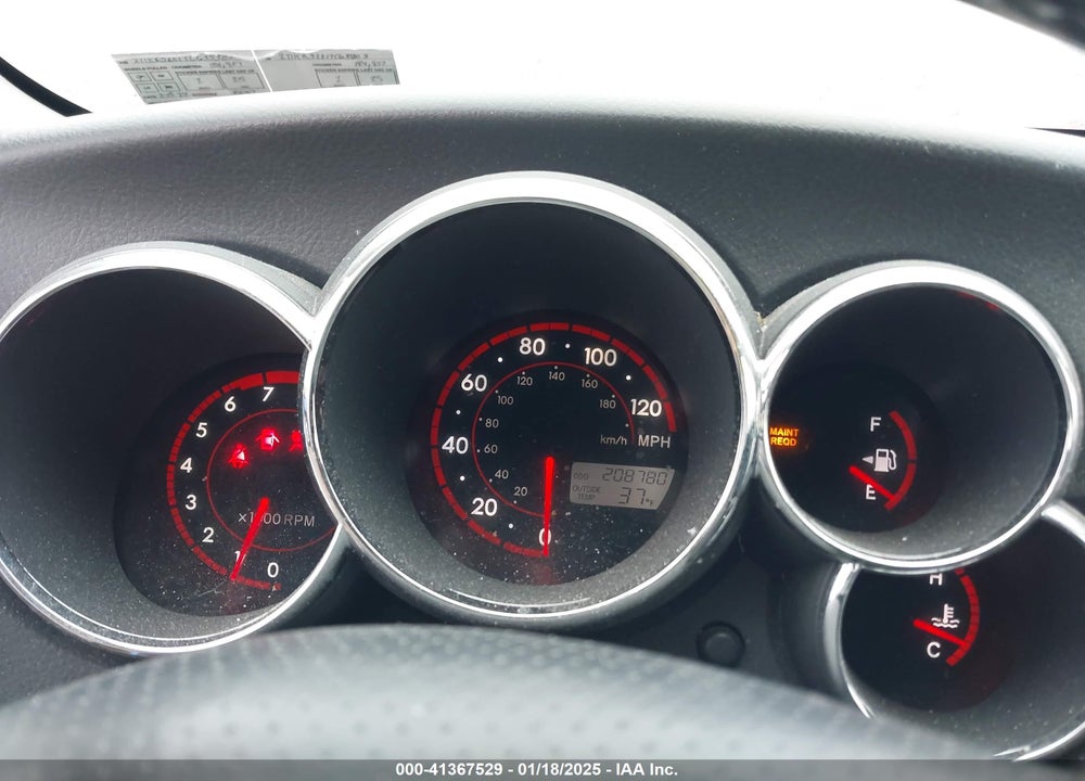 2007 TOYOTA MATRIX/XR VIN: 2T1KR32E17C635303