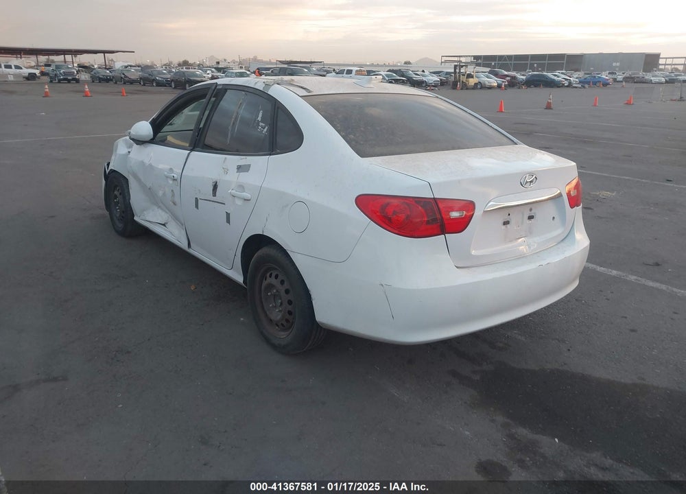 2010 HYUNDAI ELANTRA BLUE/GLS/SE VIN: KMHDU4AD9AU898229