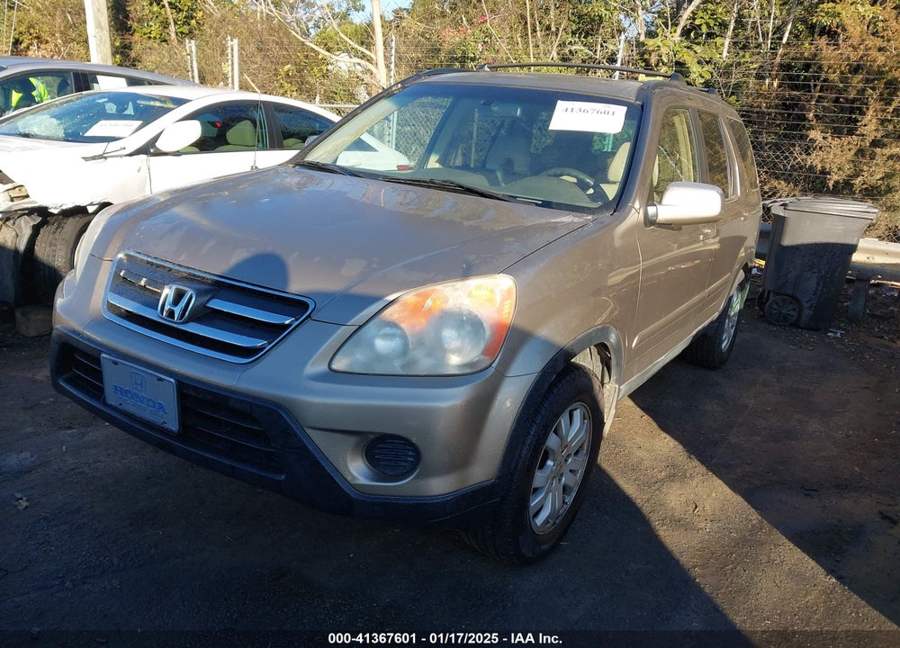 2006 HONDA CR-V SE VIN: SHSRD78936U403819