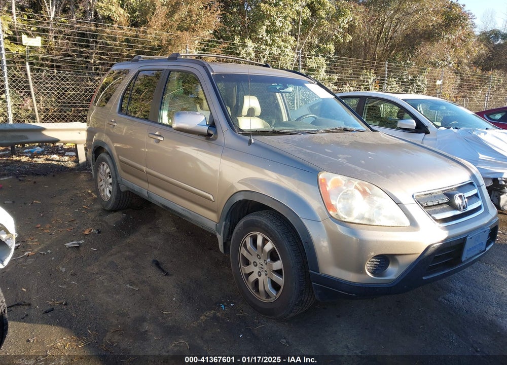 2006 HONDA CR-V SE VIN: SHSRD78936U403819