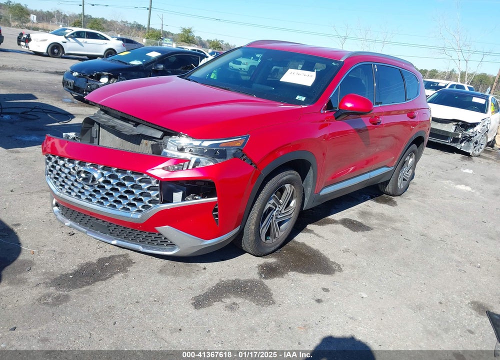 2022 HYUNDAI SANTA FE SEL VIN: 5NMS24AJ3NH398636