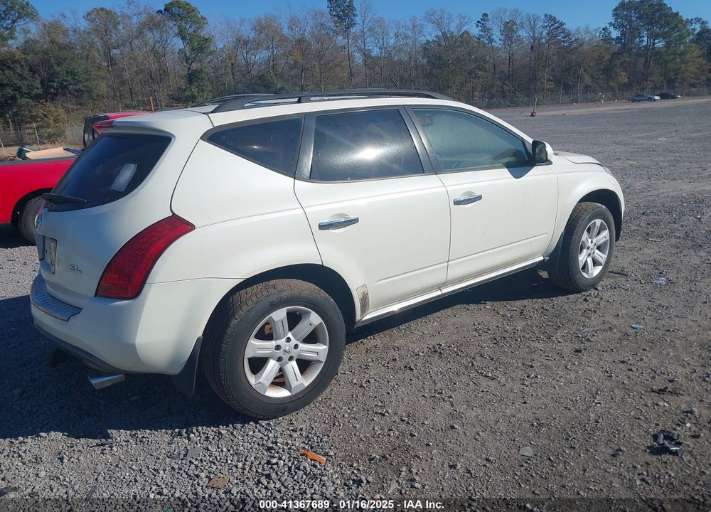 2006 NISSAN MURANO SL VIN: JN8AZ08T66W425791