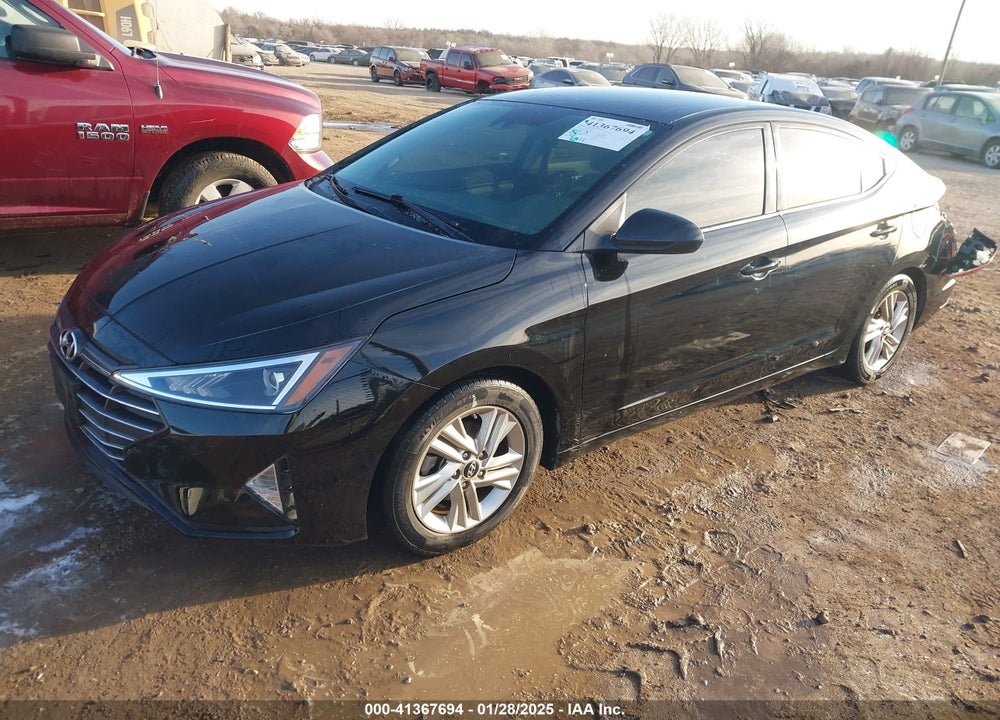 2019 HYUNDAI ELANTRA SEL VIN: 5NPD84LF5KH472766