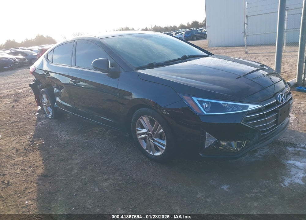 2019 HYUNDAI ELANTRA SEL VIN: 5NPD84LF5KH472766