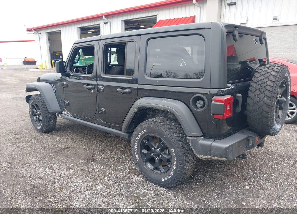 2021 JEEP WRANGLER UNLIMITED WILLYS 4X4 VIN: 1C4HJXDG2MW658115