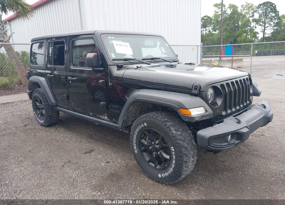 2021 JEEP WRANGLER UNLIMITED WILLYS 4X4 VIN: 1C4HJXDG2MW658115