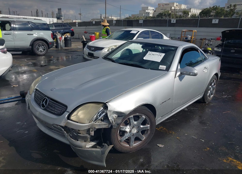 2003 MERCEDES-BENZ SLK 230 KOMPRESSOR VIN: WDBKK49F13F279265