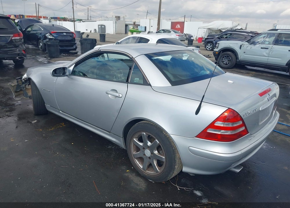 2003 MERCEDES-BENZ SLK 230 KOMPRESSOR VIN: WDBKK49F13F279265