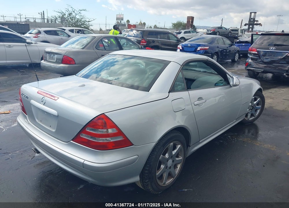 2003 MERCEDES-BENZ SLK 230 KOMPRESSOR VIN: WDBKK49F13F279265