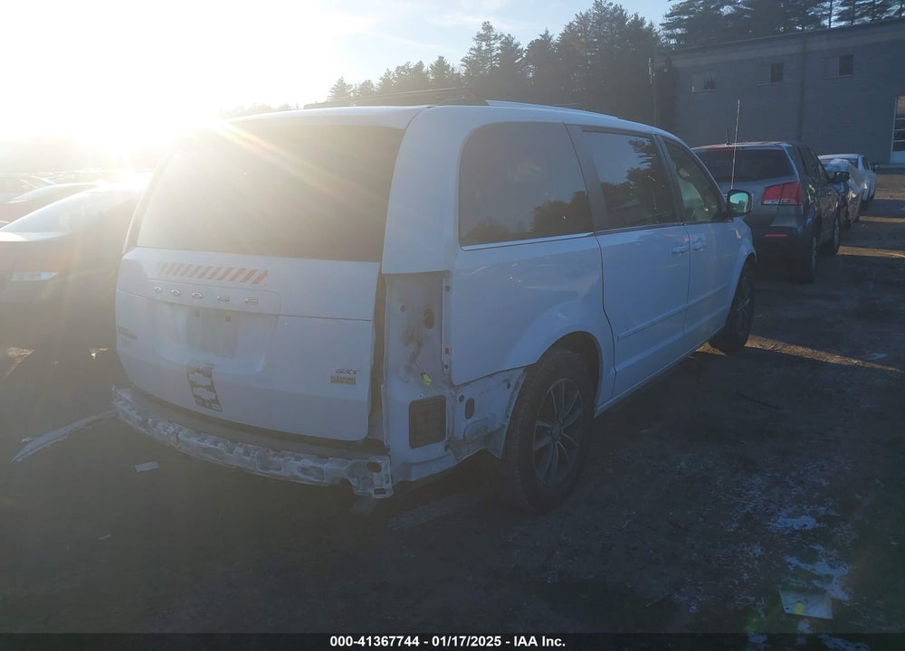 2017 DODGE GRAND CARAVAN SXT VIN: 2C4RDGCG8HR862865