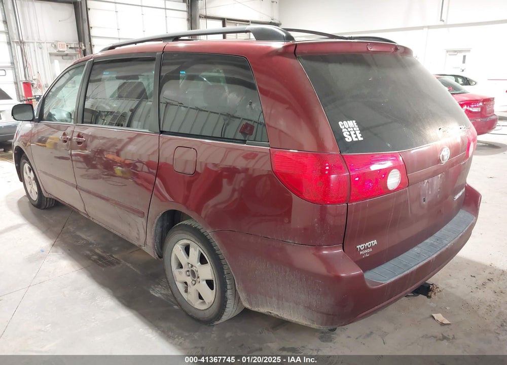 2007 TOYOTA SIENNA LE VIN: 5TDZK23CX7S054478
